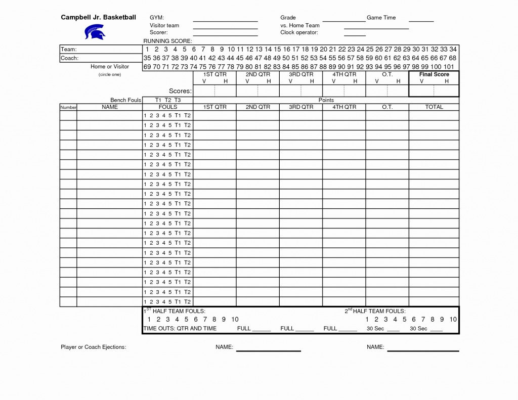 Stat Sheet 1 Page Prefilled The Girls Coaching Volleyball - Printable Volle...