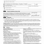 Printable W 9 Tax Form 2017 – Blank W9 2018 Free W9Form To Print (+   Free Printable W9