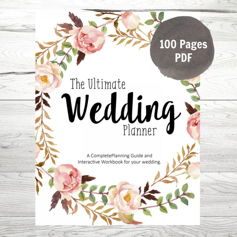 Printable Wedding Planner Pdf | Ellipsis - Free Printable Wedding Planner Pdf