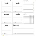 Printable Weekly Planner | Skip To My Lou   Free Printable Weekly Planner