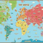 Printable World Maps Reference Printable World Map Pdf New Printable   Free Printable World Map Pdf