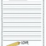 Printable Writing Paper First Grade – Shoppingfoorme.club   Free Printable Handwriting Paper For First Grade