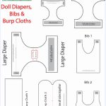 Protected: Doll Diapers, Bibs & Burp Cloths Templates (Mp) | Dolls   Cloth Diaper Pattern Free Printable