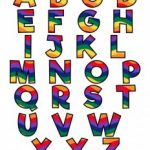 Rainbow Alphabet Printable Letters | Woo! Jr. Kids Activities With   Free Printable Rainbow Letters