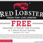Red Lobster Coupons Printable 2013   Free Printable Red Lobster Coupons