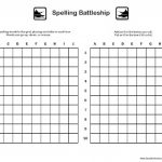 Relentlessly Fun, Deceptively Educational: Spelling Battleship In   Free Printable Battleship Game