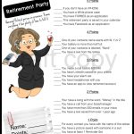 Retirement Party Game Whats In Your Phone | Retirement | Pinterest   Retirement Party Games Free Printable