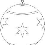 Round Christmas Ornament Coloring Page | Free Printable Coloring Pages   Free Printable Christmas Ornament Coloring Pages