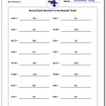 Rounding Numbers   Free Printable 4Th Grade Rounding Worksheets