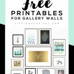 Roundup: Free Printables For Gallery Walls • Little Gold Pixel   Free Printable Wall Posters