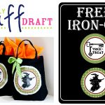 Ruff Draft: Free Halloween Iron On For Trick Or Treat Bags   Anders   Free Printable Halloween Iron Ons