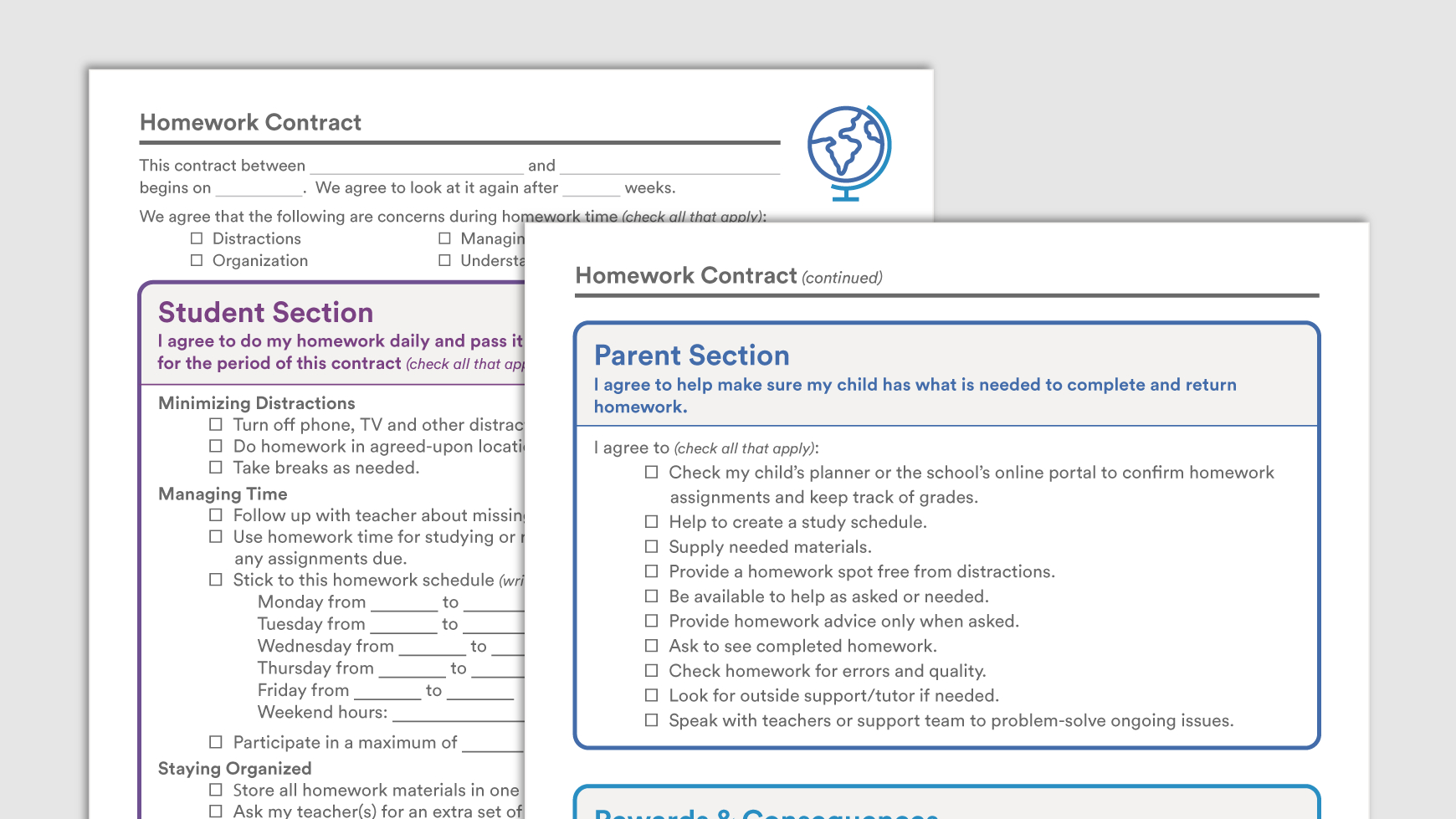 Sample Homework Contracts | Downloadable Homework Contract - Get Out Of Homework Free Pass Printable