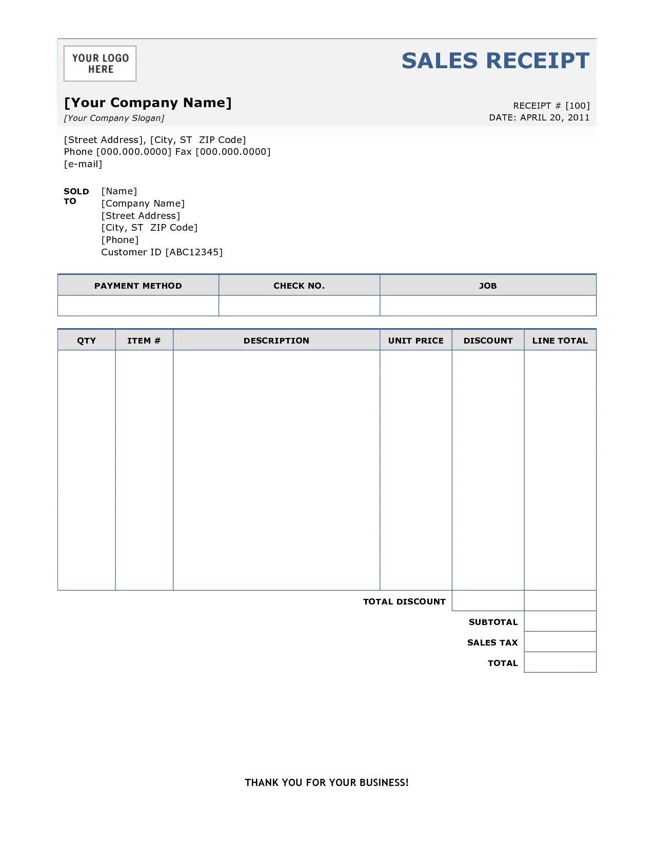 Sample Of Invoice Receipt Free Printable Invoice Sample Of Invoice - Free Bill Invoice Template Printable
