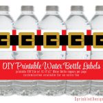 Santa Printable Water Bottle Labels Funny Drink Wrap Wrapper | Etsy   Christmas Water Bottle Labels Free Printable