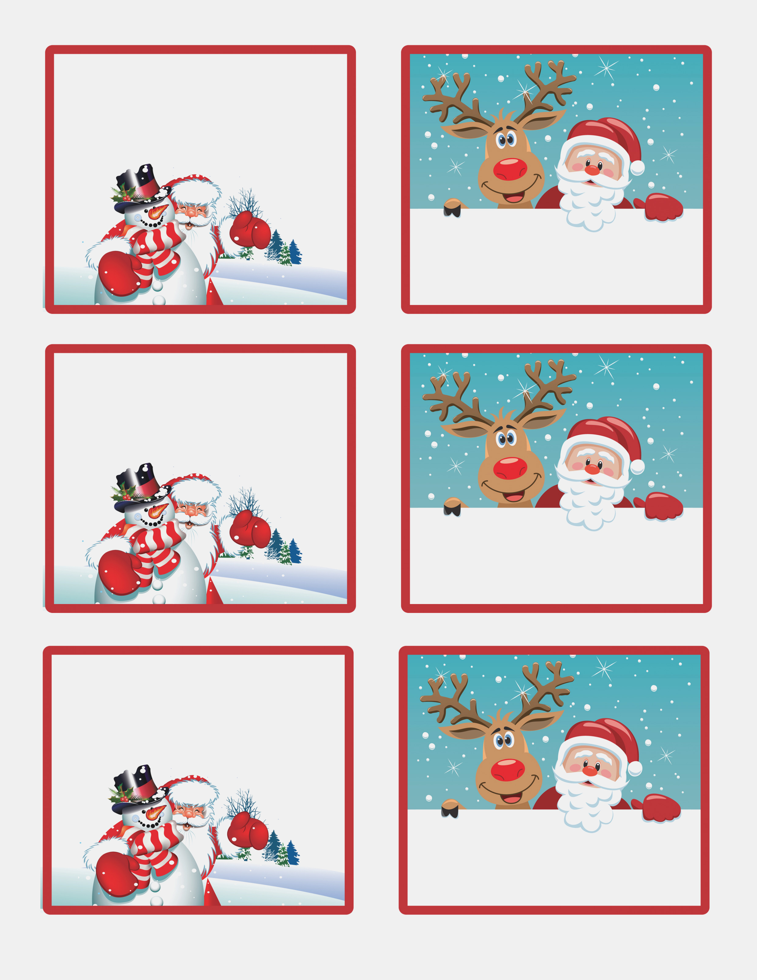 Santa&amp;#039;s Little Gift To You! Free Printable Gift Tags And Labels - Free Printable Santa Gift Tags