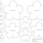 Scrapbooking Flower Templates | Variety Of Construction Or Scrapbook   Free Printable Flower Template