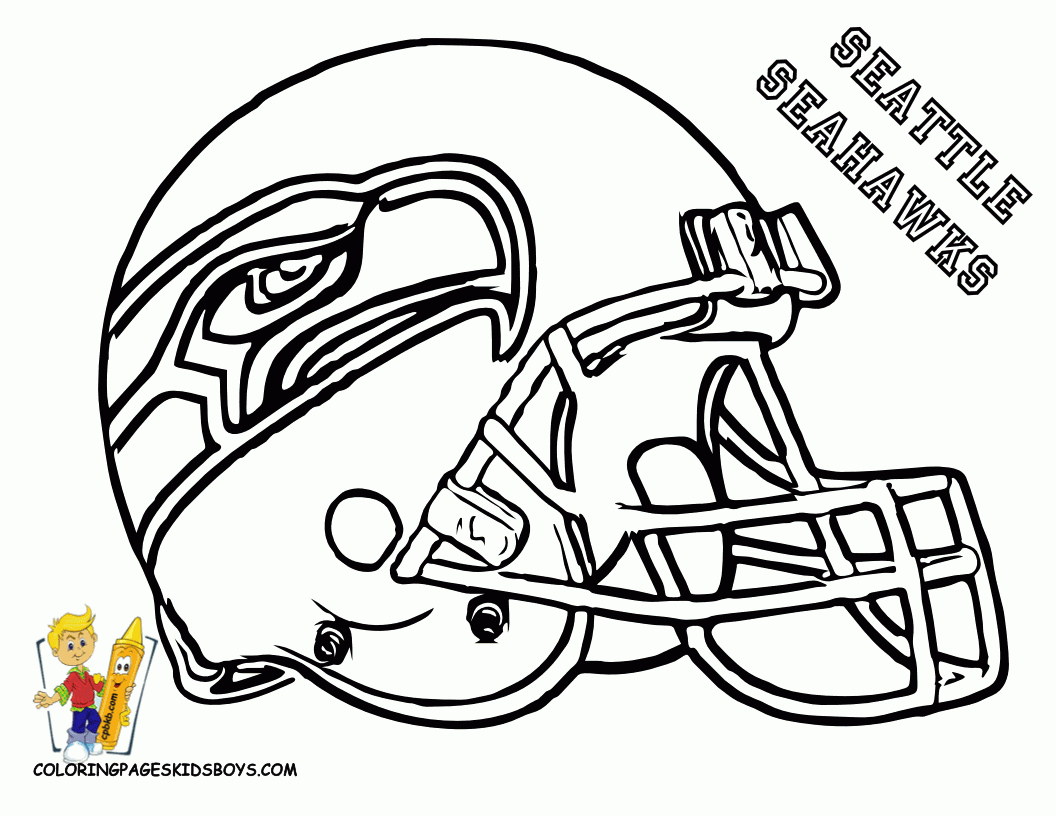 Seahawks Football Coloring Pages | Only Coloring Pages | Pinterest - Free Printable Seahawks Coloring Pages