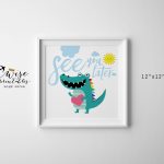 See You Later Alligator Nursery Wall Art Crocodile Digital | Etsy   See You Later Alligator Free Printable