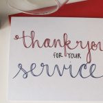Send A Thank You Card To Our Troops | Diy Notecards   Military Thank You Cards Free Printable
