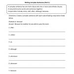 Sentences Worksheets | Complex Sentences Worksheets   Free Printable Esl Worksheets For High School