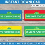Sesame Street Party Food Labels Template   Free Printable Sesame Street Food Labels