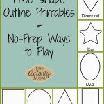 Shape Activities For Toddlers (Printable | Kid Blogger Network   Free Printable Early Childhood Activities