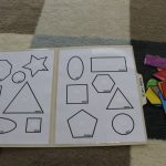 Shape Match Toddler Pre K File Folder Game Open | Preschool | Folder   Free Printable Preschool Folder Games