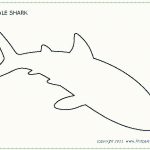 Sharks | Printable Templates & Coloring Pages | Firstpalette   Free Printable Whale Template