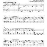 Sheet Music For The Kingdom Dance From Disney's Tangled. Love It   Free Printable Piano Sheet Music For Popular Songs