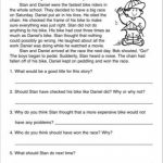 Short Story With Comprehension Questions: 3Rd Grade Reading Skills   Free Printable Short Stories For Grade 3