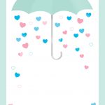 Shower With Love   Free Printable Baby Shower Invitation Template   Free Printable Baby Registry Cards