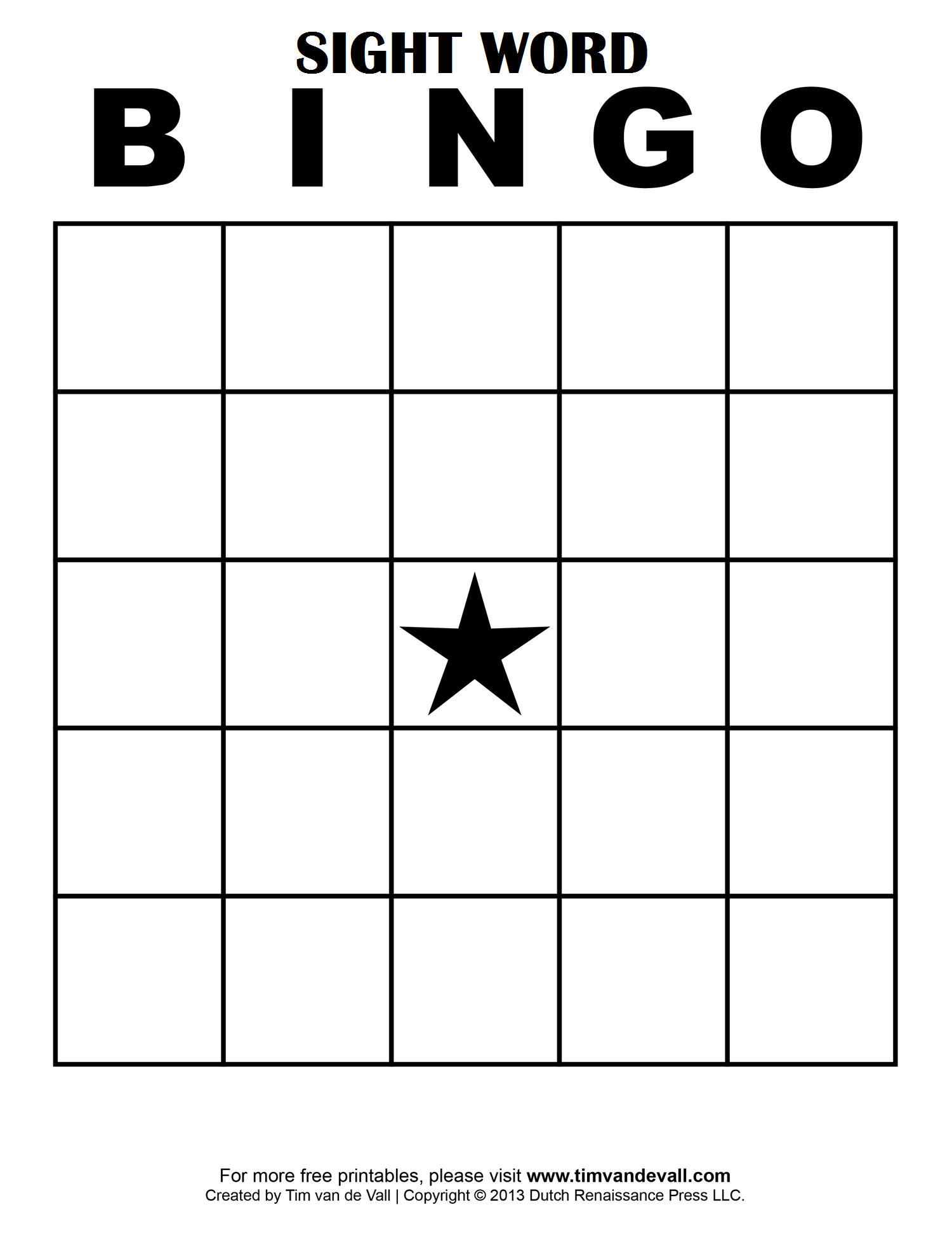 Sight Word Bingo … | School Classroom Ideas | Pinte… - Free Printable Bingo Cards With Numbers