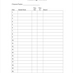 Sign In And Out Sheets For Childcare Monthly Printable Daycare Free   Free Printable Sign In And Out Sheets