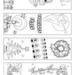 Signets Noel A Colorier | Coloring Page | Pinterest | Bookmarks Kids   Free Printable Bookmarks For Christmas
