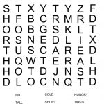 Simple Word Puzzles Printable Large Print | Www.topsimages   Free Printable Word Searches For Adults Large Print