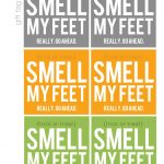 Smell My Feet! (Free Printable / Halloween Gift)   My Sister's   Free Printable Halloween Homework Pass