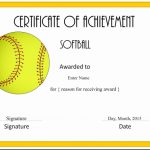Softball Awards Certificate Template Archives   Southbay Robot With   Free Printable Softball Award Certificates