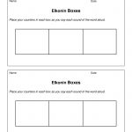 Sound Boxes Printable – Ezzy   Free Printable Elkonin Boxes