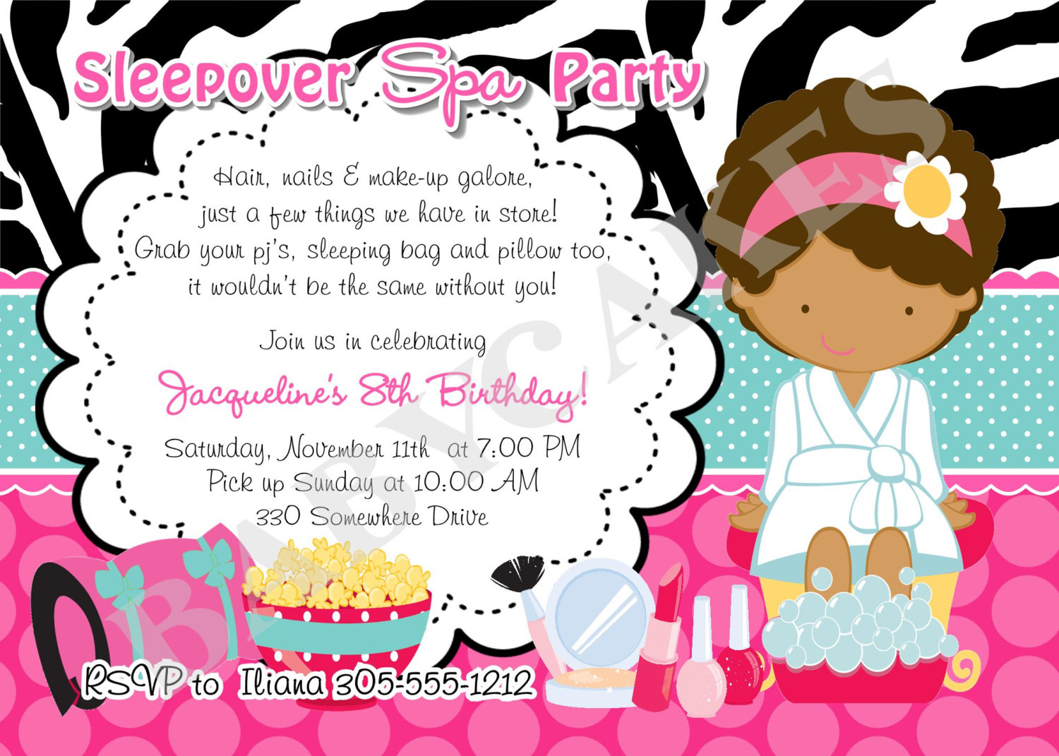 Spa Birthday Party Invitations Pri Cool Free Apps For Birthday - Free Printable Spa Party Invitations Templates