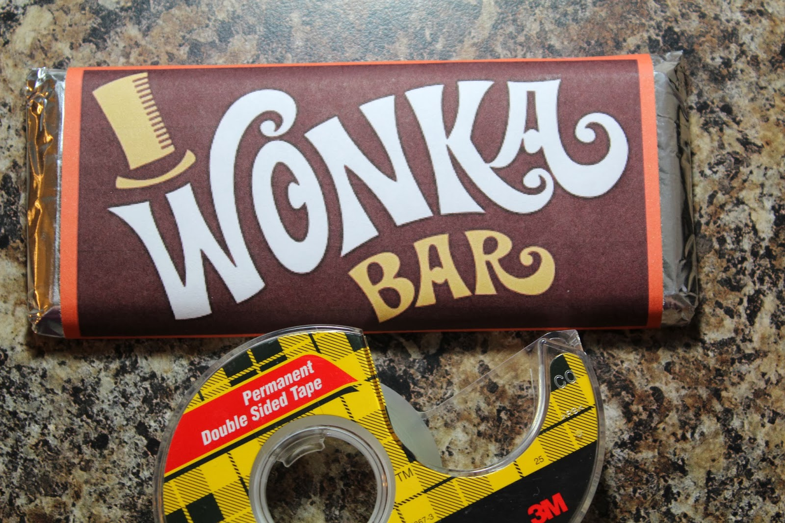 Wonka Bar Wrapper Printable Free Free Printable