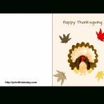 Special "happy Thanksgiving Cards" Printable For Parents & Friends   Free Printable Thanksgiving Cards