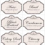 Spice And Herb Labels Printable Free | Food | Pinterest | Herb   Free Printable Herb Labels