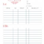 Spreadsheet Templates For Bill Tracking Template Excel Examples   Free Printable Bill Tracker