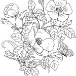 Spring Flowers Coloring Page | Free Printable Coloring Pages   Free Printable Spring Pictures To Color