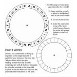 Spy Decoder Wheel – Custom Code Version | Free Printable Children's   Free Printable Personalized Children&#039;s Books