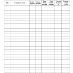Student Grade Sheet Template | Betty | Pinterest | Teacher Grade   Free Printable Grade Sheet