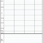 Student Planner Template Free Printable | Printable Planner Template   Free Printable Academic Planner