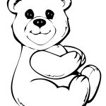 Study Free Printable Teddy Bear Coloring Pages For Kids | Kids   Teddy Bear Coloring Pages Free Printable