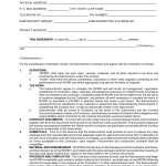Subcontractor Agreement   Place Today's Date At The Peak Of The   Free Printable Subcontractor Agreement