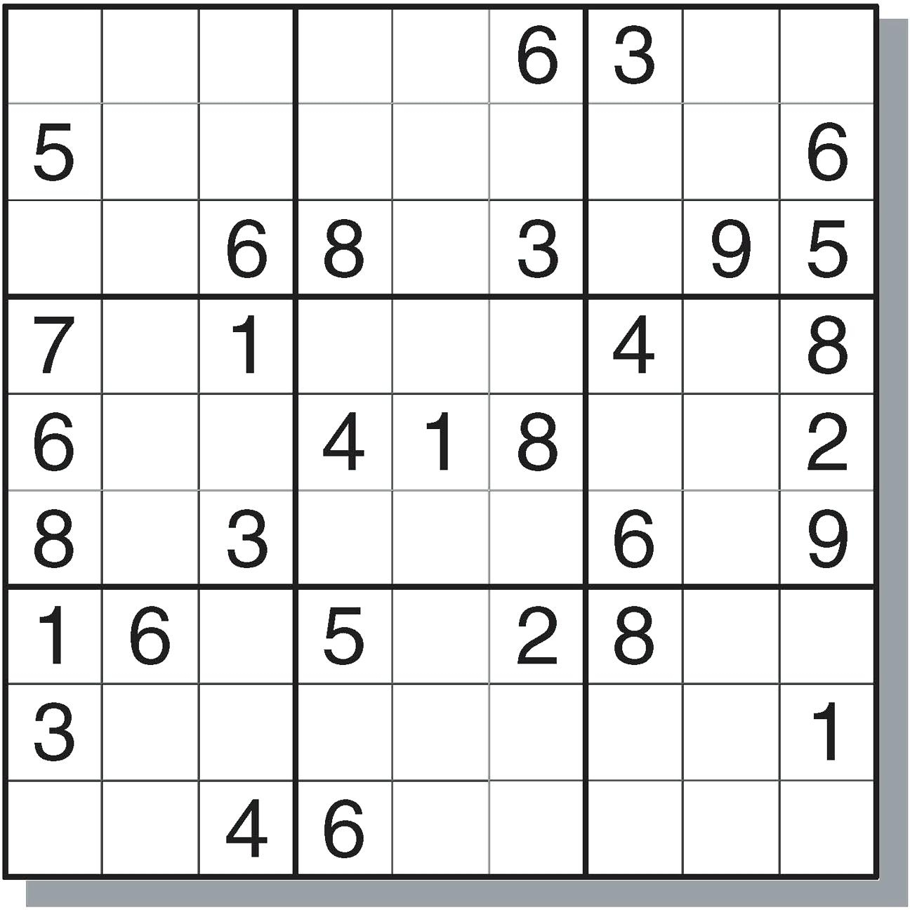 Sudoku Online - Ecosia - Free Printable Sudoku Puzzles